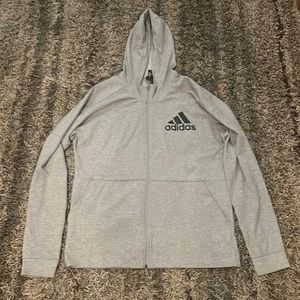 Adidas: Zip Up Hoodie